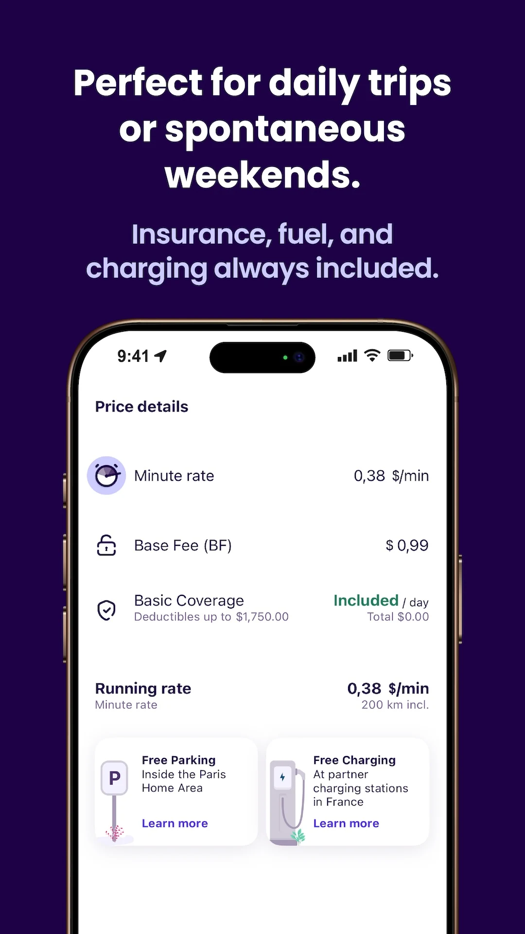 Free2move | Car Share & Rental screenshot