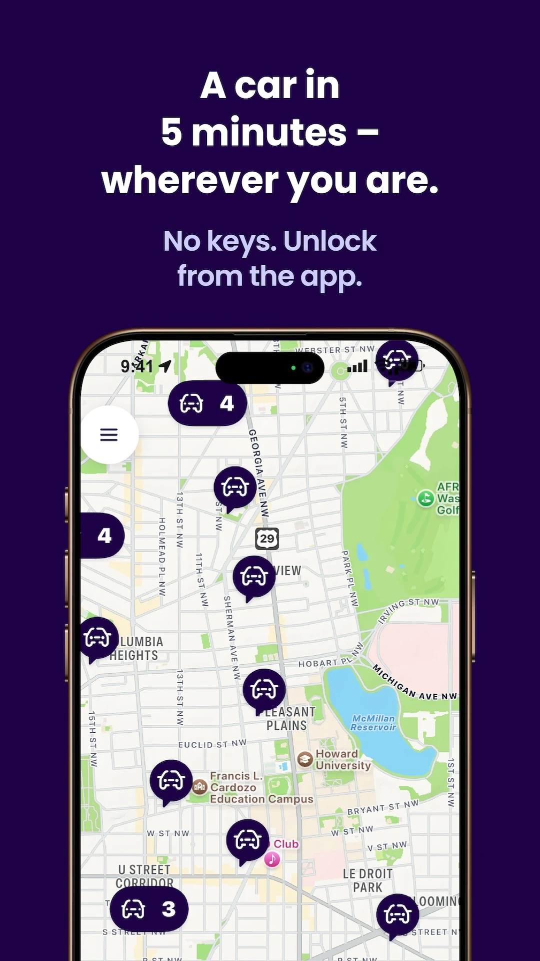 Free2move | Car Share & Rental screenshot